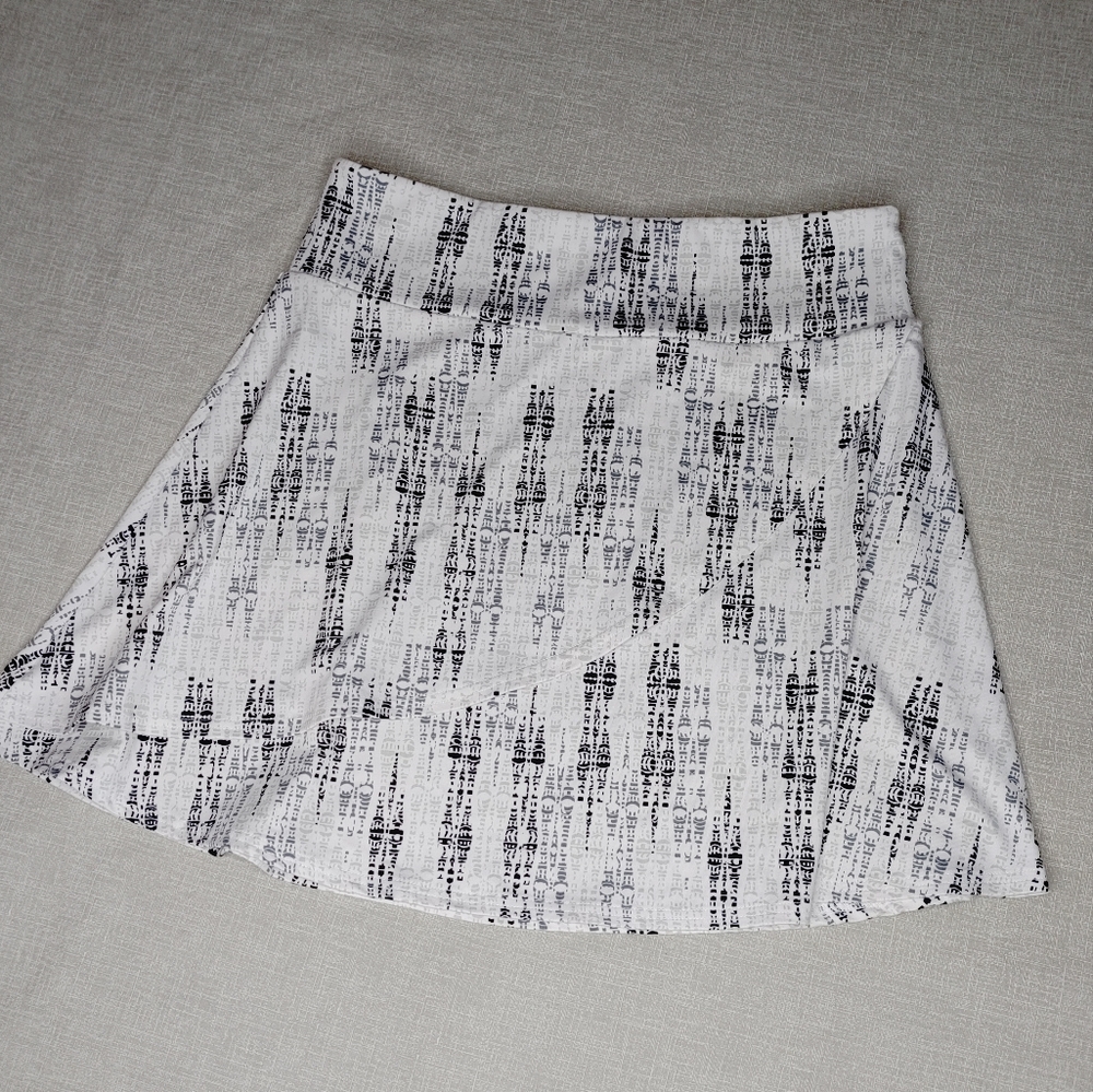 SOYBU PRINT SKIRT, WHITE L